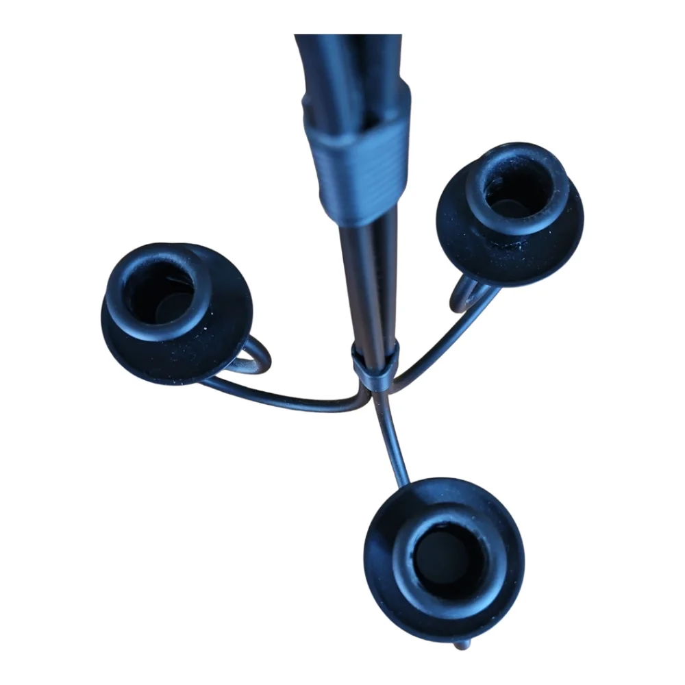 Partylite Revere Black Metal Taper Candalabra